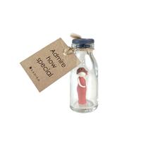 Kanika  Flesje vrouw zwanger 2x6 cm (10x) (07549)