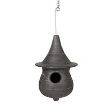 Vogelhuisje terracotta grijs hang Ø 20 cm