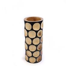 Kanika  Kanika vaas naturel dots15x35cm