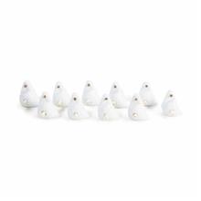 wens duifje wit set 10 wit papier 3 cm