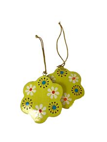 Kanika  hanger bloem handpaint set 2