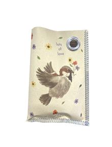 Kanika  Soap bag Bird with flowers