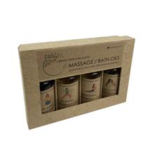 Giftbox massage/bath oils