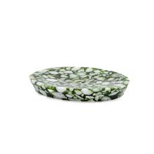 Kanika  Soap dish stone green  12 x 9 x 2.5 cm