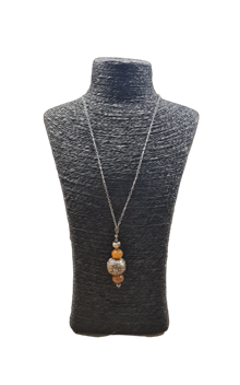 Ketting met saffieren steentjes 