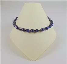 Kanika ketting blauwe jade42cm