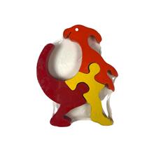 Puzzel NT dino rood 3