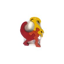 Puzzel NT dino dik oranje 3