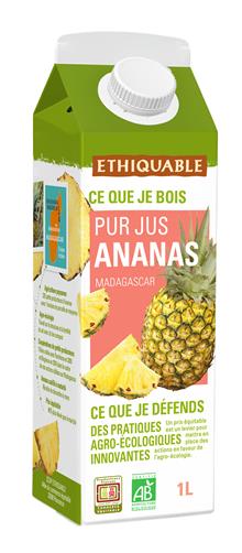 B.E. Pur Pineapple juice Madagascar 1 lt 8x