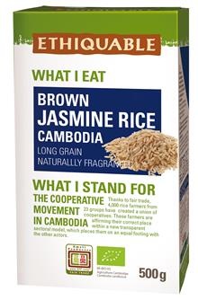 B.E. Brown Jasmine rice 500 gr Cambo 8x