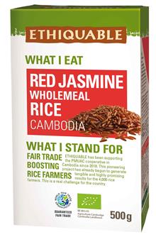 B.E. Red Jasmine Wholemeal rice 500 gr Cambo 8x