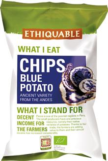 B.E. Blue Potato Chips 100 gr 12 x Peru