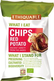 B.E. Red Potato Chips 100 gr 12 x Peru