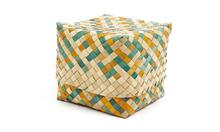 Doos buriblad naturel oranje & groen