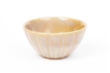 Kom keramiek zandgeel L